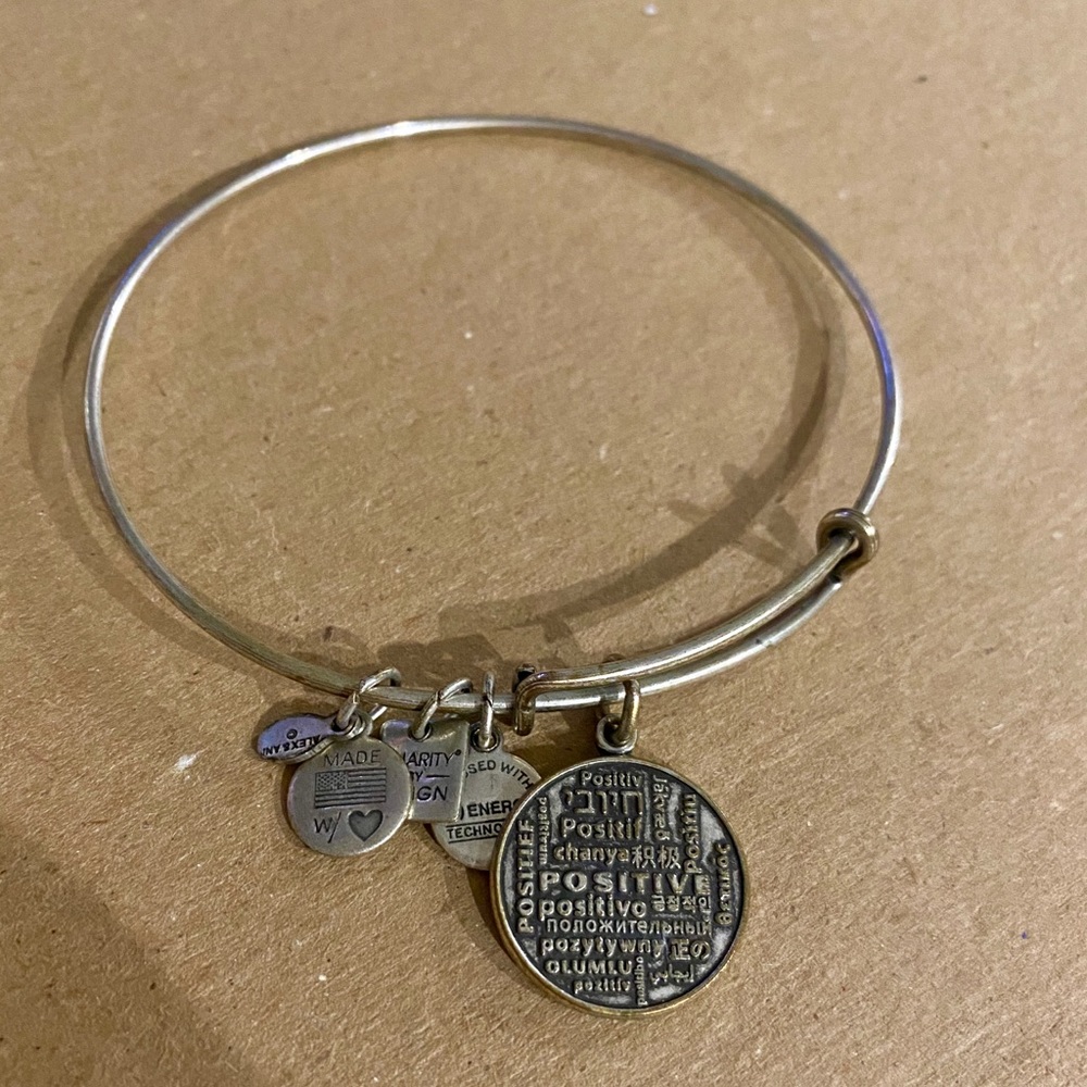 ‼️ 2 for $35 “Positivity” Alex and Ani bracelet
